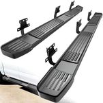 YITAMOTOR 6 Inches Running Boards Compatible with 2019-2025 Dodge Ram 1500 New Body Crew Cab, Stainless Steel Side Steps Black Nerf Bars