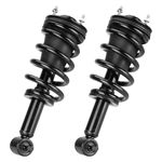 Front Complete Coil Spring Strut Shock Absorber Fit for Chevrolet Silverado 1500 2007-2013, for GMC Sierra 1500 2007-2013, Pair of Hydraulic Strut Shock Absorber Replace for 139105