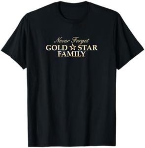 Proud Gold Star Family Military Tee for Families of Military T-Shirt