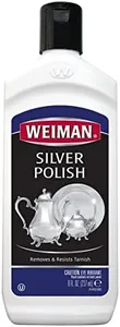 Weiman Silver Polish and Cleaner - 8 Ounce - Clean Shine and Polish Safe Protective Prevent Tarnish