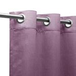 Wakefit Curtains 7 feet Long Set of 2, Curtains for Bedroom/Living Room, Door Curtains 7 feet, Semi Sheer Curtains, Polyester Curtains, Decoration Items for Home Decor (Paris Silk Purple)