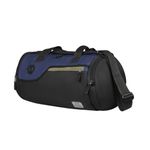 Harissons Casper 29L Sports Duffel Gym Bag for Men & Women with Spacious Main Compartment, 2 Side Pocket Access & Adjustable Shoulder Strap (Navy & Black)
