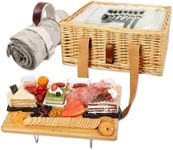 Hap Tim Wicker Picnic Basket for 2 