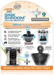 SinkShroom Combo Edition Revolutionary Bathroom Sink Drain Protector Hair Catcher, Strainer, Snare, Plus StopShroom Stopper