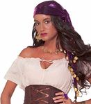 Rubies Adult Forum Mystic Fortune Teller Scarf, As Shown, One Size, As Shown, One size