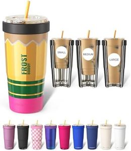 Frost Buddy Togo Buddy | 30 oz Stainless Steel Vacuum Insulated Tumbler | To Go Coffee Cup – Reusable, Iced Coffee Cups, Travel Mug, Thermal Cup for Hot & Cold Drinks, Dunkin Cup (Pencil)