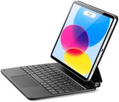 ESR iPad 11th(A16, 2025)/10th Gen Case with Keyboard, Magic Keyboard for iPad 10.9", Case with Floating Cantilever Stand, Springy Backlit Keys, Multi-Touch Trackpad, Black