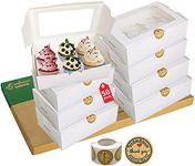 Ganfaner 50 Pack Cupcake Boxes Hold