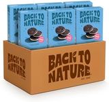 Back to Nature Classic Creme Sandwich Cookies - Plant-Based Cookies Made With Wheat Flour - Non-GMO, No High Fructose Corn Syrup, 9 Ounce (Pack of 6)
