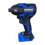 Kobalt XTR 24-volt 1/4-in Brushless Cordless Impact Driver