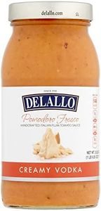 DeLallo Pomodoro Fresco Creamy Vodka Sauce, 25.25oz Jar, 6-Pack