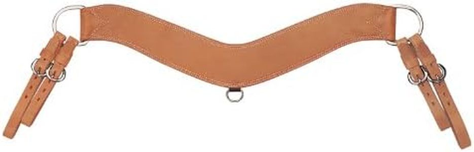 Weaver Leather Premium Harness Leather Breast Collar, 40-0923, Russet, Horse