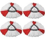 CANVEI 4Pcs Spin Mop Heads Replacem