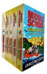Middle School Treasure Hunters Series Collection 5 Books Set by James Patterson (Treasure Hunters,Danger Down the Nile,Secret of the Forbidden City,Peril at the Top of the World..