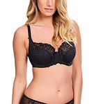 Panache Women's Envy Full Cup Everyday Bra, Black, 34F