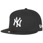 New Era Cap Co. Boys New York Yankees Cap Black Size 7