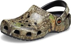 Crocs Unisex-Adult Classic Realtree Clogs, Camo Shoes, Multi APX, 9 Women/7 Men