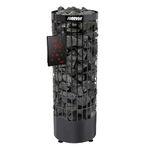 Harvia Cilindro Sauna Heater 7kW - PC70XE - Black Steel