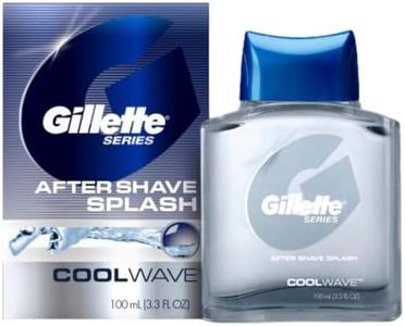 Gillette Series Cool Wave After Shave, Aftershave for Men, After Shave Cologne Men, 3.3 fl oz, 100 ml, After Shave Lotion for Men, Post Shave Balm Men, Aftershave, Mens Aftershave, Aftershave Balm