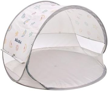 BEABA, Pop-Up Beach Tent, Anti-UV Baby Tent, Sun Shelter, Umbrella Portable, Garden Shade, UPF50+ Maximum Sun Protection, UV Filtered, 360° Ventilation, Mosquito Nets, Spacious, Carry Bag, Breezy