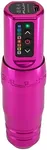 Microbeau - Flux S Wireless Tattoo Machine with 1 PowerBolt - Pink Bubblegum - Wireless Tattoo Machine Pen for Microblading Lips, Eyeliner & More