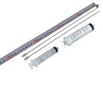 GRIVER Super Long Industrial Syringes with 14 Gauge 13.5 Inch Luer lock Needle Tip,Ideal for Aquarium Planting,Dispensing and Industrial Fluid Sampling (2, Needle Length of 13.5-Inch)