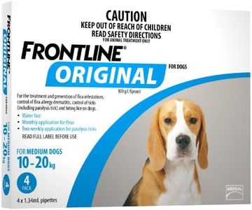 FRONTLINE ORIGINAL MEDIUM DOG 4'S BLUE