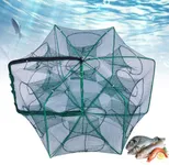 The Magic Foldable Fishing Trap, 2025 Premium The Magic Fishing Trap Fishing Kits Outdoor, Fishing Net for Minnow Fish Shrimp Crawfish Crab Fishing (D)