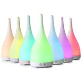 Sensky Aromatherapy Essential Oil Diffuser 100ml Aroma Diffuser Ultrasonic Cool Mist Humidifier with 7 Color LED Lights Waterless Auto Shut-Off Function