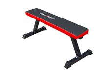 Zorex Fitness (Zf-109) Flat Bench Red Black Workout Gym Multipurpose Exercise Table Weightlifting With 200Kg Weight Capacity., 50 Cm)