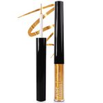 Just Herbs Eyeliner Waterproof and Smudge Proof, Long Lasting Eyeliners 2.5g (Golden Hour)