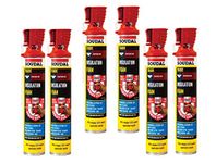 6 x Soudal Genius Gun Insulation Foam 750ml can