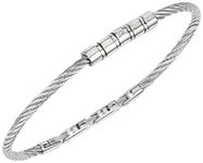 Breil - Loop bracelet made of steel for men, Eine Größe, Stainless Steel