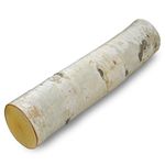 X Large White Birch Logs Set of Fireplace, 24" Long x 5-6" Diameter (1)