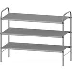 SimpleHouseware 3-Tier Shoe Racks Storage Organizer, Grey