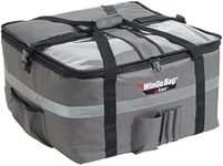 Winco Insulated Food Delivery/Catering Bag, XL, Gray