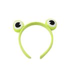 Frog Headband Green Frog Hair Tie Masquerade Supplies for Women Girls Kids Face Washing Shower