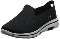 Skechers Mens GO Walk 5- Jetter Black/White Walking Shoe - 6 UK (55523)