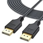 DteeDck DisplayPort Cable 10ft 8K, 