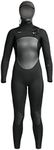 XCEL Women's Axis Hooded Front Zip Full Wetsuit, High-Performance Stretch, Extra Warmth for Cold Water, 5/4mm