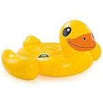 Intex Yellow Duck Inflatable Ride-On, 58" X 58" X 32", for Ages 14+