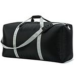 iFARADAY 32.5 inch Large Travel Duffel Bag,105L Over-Sized Luggage Duffle with Shoulder Strap