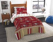 Northwest NFL San Francisco 49ers Unisex-Adult Bed in a Bag Set, Twin, Rotary