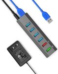 USB Hub, Aiibe 6 Ports Super High S