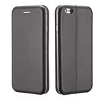 NWNK13 iPhone 5 / 5s / SE Case Cover Black Slim fit Leather Effect Wallet Folio Book Flip Stand Smart Case for iPhone5s