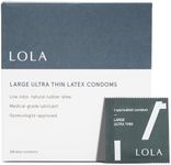 LOLA Large Ultra Thin Latex Condoms