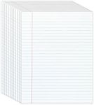 Office Depot Glue-Top Writing Pads, 8 1/2in. x 11in., Legal Ruled, 50 Sheets, White, Pack Of 12 Pads, 99409