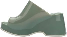 Melissa Patty Platforms for Women, Light Green, 5