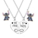 Friendship Necklace Friend Matching Necklace Christmas Birthday Gifts Friends BFF Gifts Graduation Gifts For Women Girls