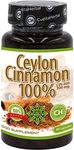 100% Ceylon Cinnamon | 80 Capsules 